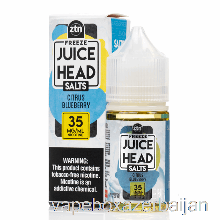 Vape Azerbaijan FREEZE Citrus Blueberry - Juice Head Salts - 30mL 50mg